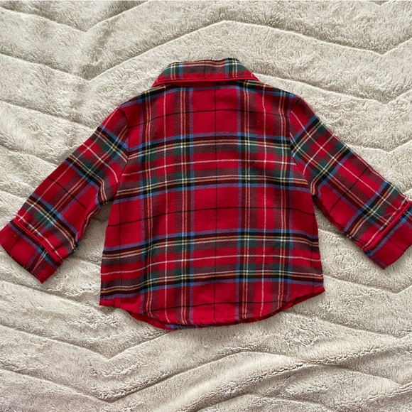 KIDS: babyGap 100% Recycled Plaid PJ Set - Picture 5 of 8